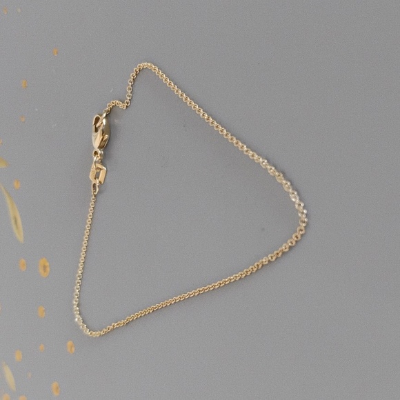 Jewelry - 14 K  Gold Rolo Chain Bracelet